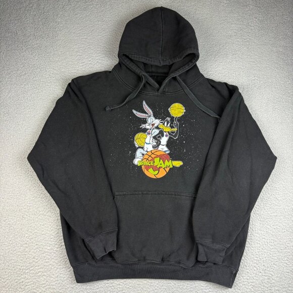 Looney Tunes Other - Looney Tunes Space Jam Hoodie Extra Large Bugs Daffy Pullover Sweatshirt Jumper